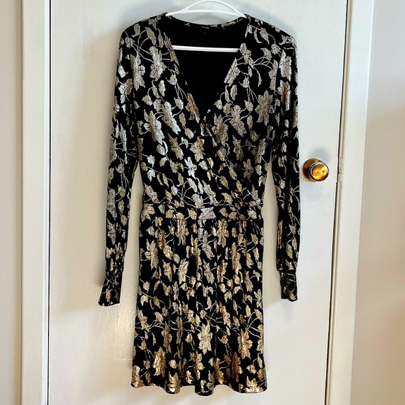 Stretchy Metallic Party Dress - Picture 1 of 11